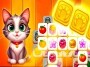 Trò chơi Câu đố phù hợp với ngói Cat Town  trực tuyến