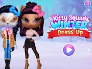 Trò chơi Kitty Squad Winter Dress Up  trực tuyến