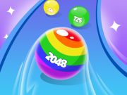 Trò chơi 2048 Chạy những quả bóng tuyệt đẹp  trực tuyến