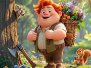 Trò chơi Tìm sự khác biệt: Woodcutter trung thực  trực tuyến