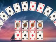Trò chơi Lưỡi liềm Solitaire  trực tuyến