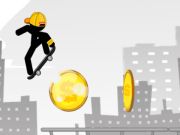 Trò chơi Thành phố Skate Stickman  trực tuyến