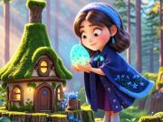 Trò chơi Tìm sự khác biệt: Phù thủy nhỏ  trực tuyến