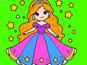Trò chơi Back to School Princess Coloring Book  trực tuyến