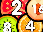 Trò chơi Hợp nhất Balls Shooter 2048 Kết nối trái cây  trực tuyến