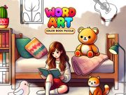 Trò chơi Từ nghệ thuật: câu đố sách màu trực tuyến
