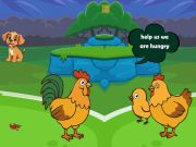 Trò chơi Feed Hungry Hen Family trực tuyến
