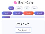 Trò chơi BrainCalc trực tuyến