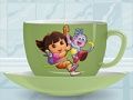 Trò chơi Thiết kế cốc cà phê Dora  trực tuyến