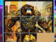 Trò chơi Gorilla trượt câu đố trực tuyến Trò chơi Gorilla trượt câu đố trực tuyến