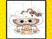 Trò chơi Labubu Pligsaw Puzzles For Kids Game trực tuyến