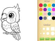 Trò chơi Sách tô màu động vật Kawaii trực tuyến
