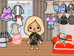 Trò chơi Mặc quần áo cho người hâm mộ Toca Boca trực tuyến