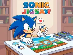 Trò chơi Sonic Jigsaw trực tuyến