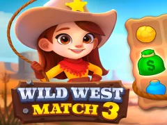 Trò chơi Wild West Match 3 trực tuyến