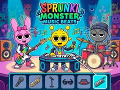 Trò chơi Sprunki Monster Music Beats trực tuyến