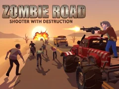 Trò chơi Zombie Road: Shooter with Destruction trực tuyến