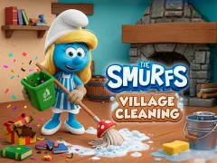 Trò chơi The Smurfs Village Cleaning trực tuyến