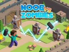 Trò chơi Noob vs Zombies trực tuyến