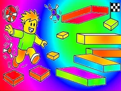 Trò chơi Coloring Book: Roblox Obby Runner trực tuyến