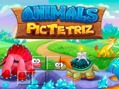 Trò chơi Animals Pic Tetriz trực tuyến
