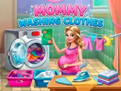 Trò chơi Mommy washing clothes trực tuyến