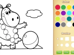Trò chơi Baby Farm Animals Coloring Book for Kids trực tuyến