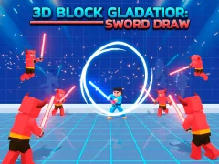 Trò chơi Đấu sĩ khối 3D: Rút kiếm trực tuyến