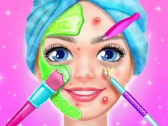 Trò chơi Salon Trang Điểm DIY Spa Thay Đổi Studio trực tuyến