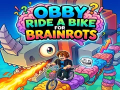 Trò chơi Obby Ride a Bike For Brainrots trực tuyến
