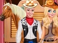 Trò chơi Frozen Couple Cowboy Style trực tuyến