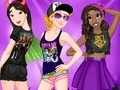 Trò chơi Princess Band Tees trực tuyến