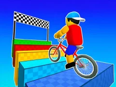 Trò chơi Obby trên một chiếc xe đạp trực tuyến