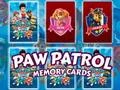 Trò chơi Paw Patrol Memory Cards trực tuyến