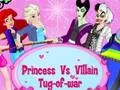 Trò chơi Princess Vs. Villains Tug-of-war trực tuyến