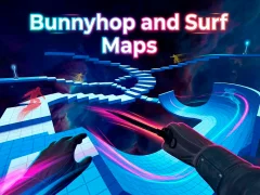 Trò chơi Bunnyhop and Surf Maps trực tuyến