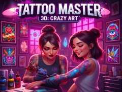 Trò chơi Tattoo Master 3D: Crazy Art trực tuyến
