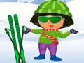 Trò chơi Dora Ski Dress up trực tuyến