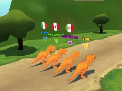 Trò chơi Dinosaur Shifting Run trực tuyến