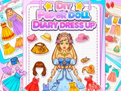 Trò chơi Diy Paper Doll Diary Dress Up trực tuyến