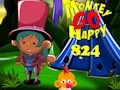 Trò chơi Monkey Go Happy Stage 824 trực tuyến