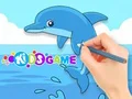 Trò chơi Coloring Book: Cute Dolphin trực tuyến