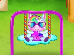 Trò chơi Nhà trẻ Unicorn sơ sinh  trực tuyến