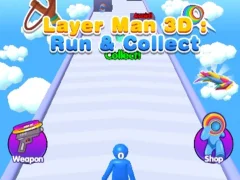 Trò chơi Layer Man 3d Run Collect trực tuyến