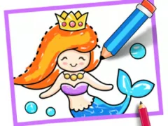Trò chơi Toddler Drawing: Mermaid trực tuyến
