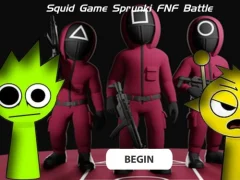 Trò chơi Squid Game Sprunki Fnf Battle trực tuyến