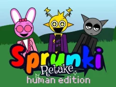 Trò chơi Sprunki Retake: Human Edition trực tuyến