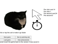 Trò chơi Spinning Cat Clicker trực tuyến