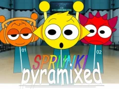 Trò chơi Sprunki Pyramixed: Squid Game trực tuyến