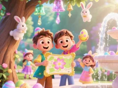 Trò chơi Find The Differences: Easter Egg Hunt trực tuyến
